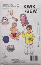 Load image into Gallery viewer, 1980's Vintage Sewing Pattern: Kwik Sew 3112