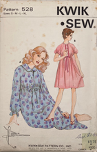 Load image into Gallery viewer, 1970's Vintage Sewing Pattern: Kwik Sew 528