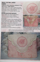 Load image into Gallery viewer, Sewing Pattern: Faeries in My Garden GOM 003