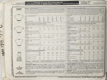 Load image into Gallery viewer, 1987 Vintage Sewing Pattern: McCalls 3127