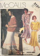 Load image into Gallery viewer, 1987 Vintage Sewing Pattern: McCalls 3127