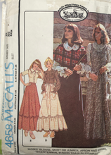 Load image into Gallery viewer, 1975 Vintage Sewing Pattern: McCalls 4658