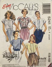 Load image into Gallery viewer, Sewing Pattern: McCalls 5241