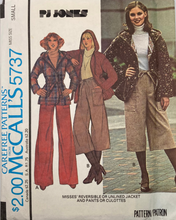 Load image into Gallery viewer, 1977 Vintage Sewing Pattern: McCalls 5737