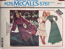Load image into Gallery viewer, 1977 Vintage Sewing Pattern: McCalls 5761