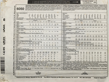 Load image into Gallery viewer, 1992 Vintage Sewing Pattern: McCalls 6050