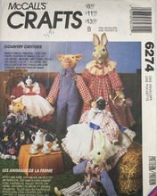 Load image into Gallery viewer, Uncut McCalls Sewing Pattern 6274