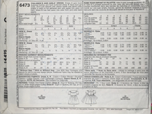 Load image into Gallery viewer, McCalls Sewing Pattern: 6473
