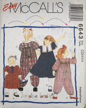 Load image into Gallery viewer, Uncut Sewing Pattern: McCalls 6643