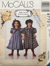 Load image into Gallery viewer, 1993 Vintage Sewing Pattern: McCalls 6773