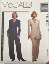 Load image into Gallery viewer, 1993 Vintage Sewing Pattern: McCalls 6815