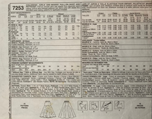 Load image into Gallery viewer, Sewing Pattern: McCalls 7253