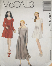 Load image into Gallery viewer, 1994 Vintage Sewing Pattern: McCalls 7358