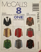 Load image into Gallery viewer, Sewing Pattern: McCalls 7456