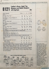 Load image into Gallery viewer, 1965 Vintage Sewing Pattern: McCalls 8121