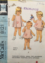 Load image into Gallery viewer, 1965 Vintage Sewing Pattern: McCalls 8121