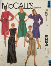 Load image into Gallery viewer, Sewing Pattern: McCalls 8324