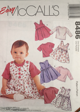 Load image into Gallery viewer, McCalls Sewing Pattern 8486