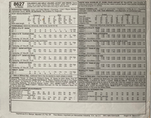 Load image into Gallery viewer, Sewing Pattern: McCalls 8627