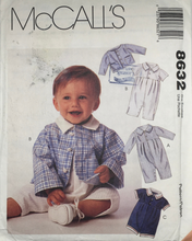 Load image into Gallery viewer, McCalls Uncut Sewing Pattern 8632
