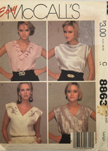 Load image into Gallery viewer, 1983 Vintage Sewing Pattern: McCalls 8863