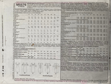 Load image into Gallery viewer, Sewing Pattern: McCalls M5576