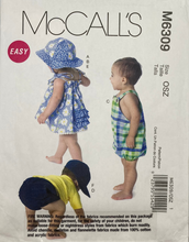 Load image into Gallery viewer, Sewing Pattern: McCalls M6309