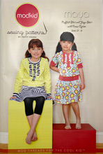 Load image into Gallery viewer, Sewing Pattern: Modkid Maya