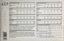 Load image into Gallery viewer, 1980's Vintage Sewing Pattern: New Look 6319