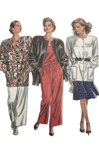 Load image into Gallery viewer, 1980's Vintage Sewing Pattern: New Look 6319