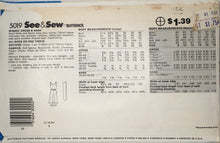 Load image into Gallery viewer, Vintage Sewing Pattern: See & Sew 5019