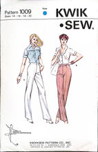 Load image into Gallery viewer, Vintage Sewing Pattern: Kwik Sew 1009