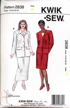 Load image into Gallery viewer, Vintage Sewing Pattern: Kwik Sew 2838