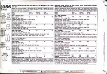 Load image into Gallery viewer, Vintage Sewing Pattern: Simplicity 8956