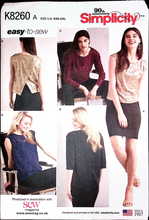 Load image into Gallery viewer, Sewing Pattern: Simplicity K8260
