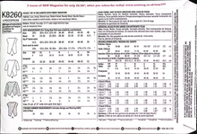 Load image into Gallery viewer, Sewing Pattern: Simplicity K8260