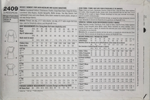 Load image into Gallery viewer, 2010 Sewing Pattern: Simplicity 2409