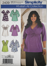 Load image into Gallery viewer, 2010 Sewing Pattern: Simplicity 2409
