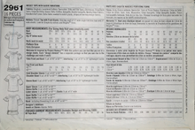 Load image into Gallery viewer, Sewing Pattern: Simplicity 2961