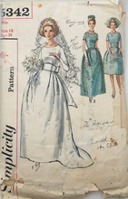 Load image into Gallery viewer, 1963 Vintage Sewing Pattern: Simplicity 5342