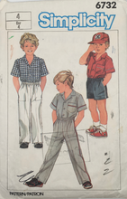 Load image into Gallery viewer, 1984 Vintage Sewing Pattern: Simplicity 6732