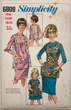Load image into Gallery viewer, 1966 Vintage Sewing Pattern: Simplicity 6809
