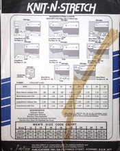 Load image into Gallery viewer, Vintage Sewing Pattern: Knit-N-Stretch 301A