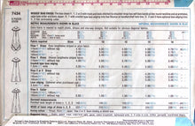 Load image into Gallery viewer, Vintage Sewing Pattern: Simplicity 7434