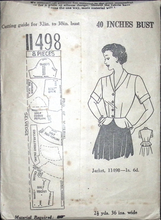 Load image into Gallery viewer, Vintage Sewing Pattern: Australian Home Journal 11498