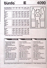 Load image into Gallery viewer, Vintage Sewing Pattern: Burda 4090