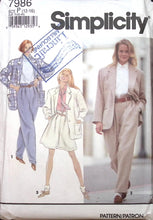 Load image into Gallery viewer, Vintage Sewing Pattern: Simplicity 7986