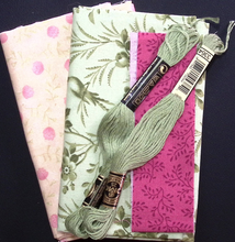 Load image into Gallery viewer, Kits to Die For: By Needle in a Haystack: Floral Dilly Bag