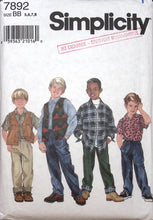 Load image into Gallery viewer, Vintage Sewing Pattern: Simplicity 7892
