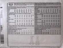Load image into Gallery viewer, Sewing Pattern: McCalls 4016
